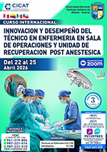 INNOVACION Y DESEMPEÑO DEL TÉCNICO EN ENFERMERIA EN SALA DE OPERACIONES Y UNIDAD DE RECUPERACION  POST ANESTESICA